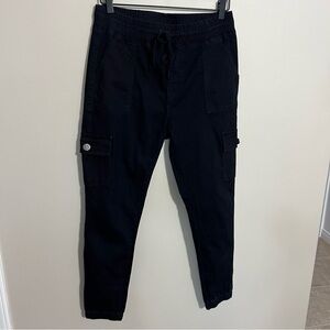 V.I.P. Black Cargo Jogger Pants size 13
